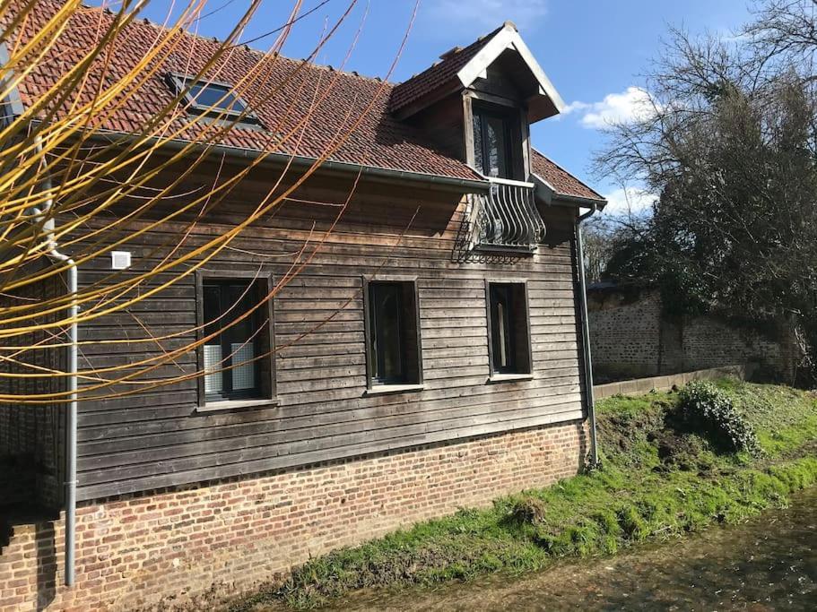 Maison Au Bord De Riviere , Proche De La Mer- Spa Semi Rigide Plein Air En Option Bacqueville-en-Caux Exterior foto